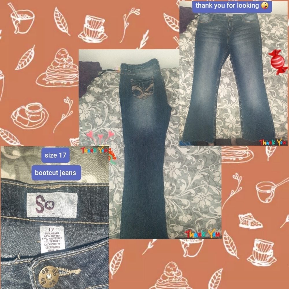 So bootcut jeans